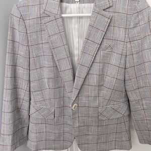 Veronica Beard size 8 plaid Schoolboy Blazer